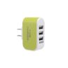 Universal EU/US Plug 5V 3 Ports USB Wall Home Charger Power Adapter Converter