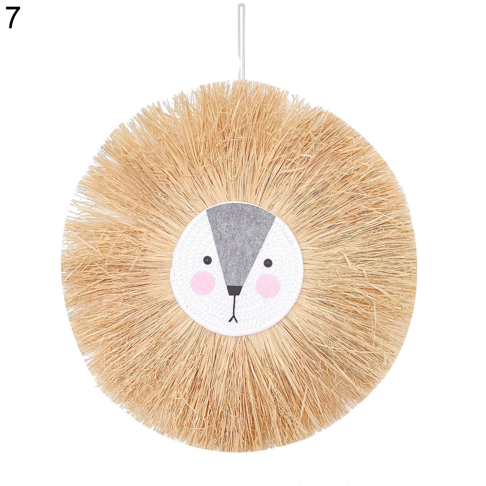 Hanging Pendants Harmless Eye-catching Manual Bear Head Adornment