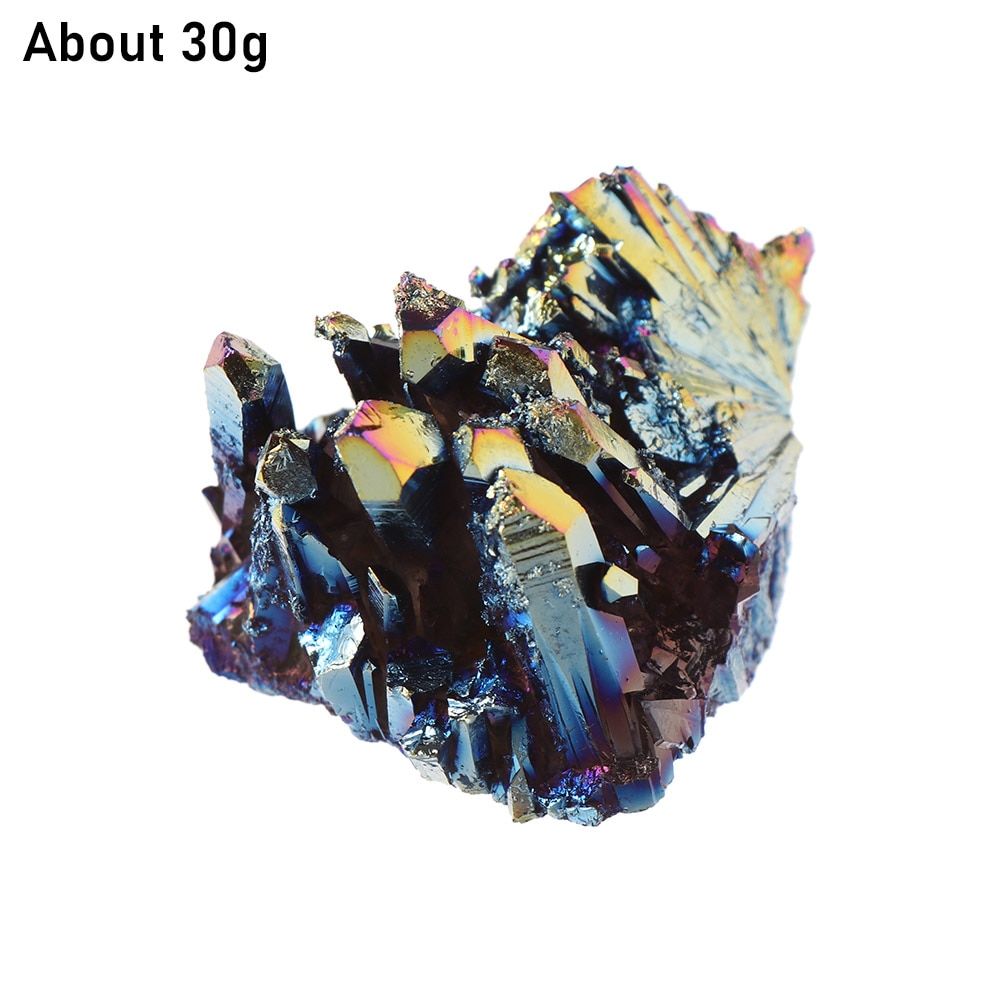 1PC Natural Titanium Crystals Cluster Black Tourmaline Flame Feather Mineral Specimen Healing Jet Stone Quartz Home Decor Crafts