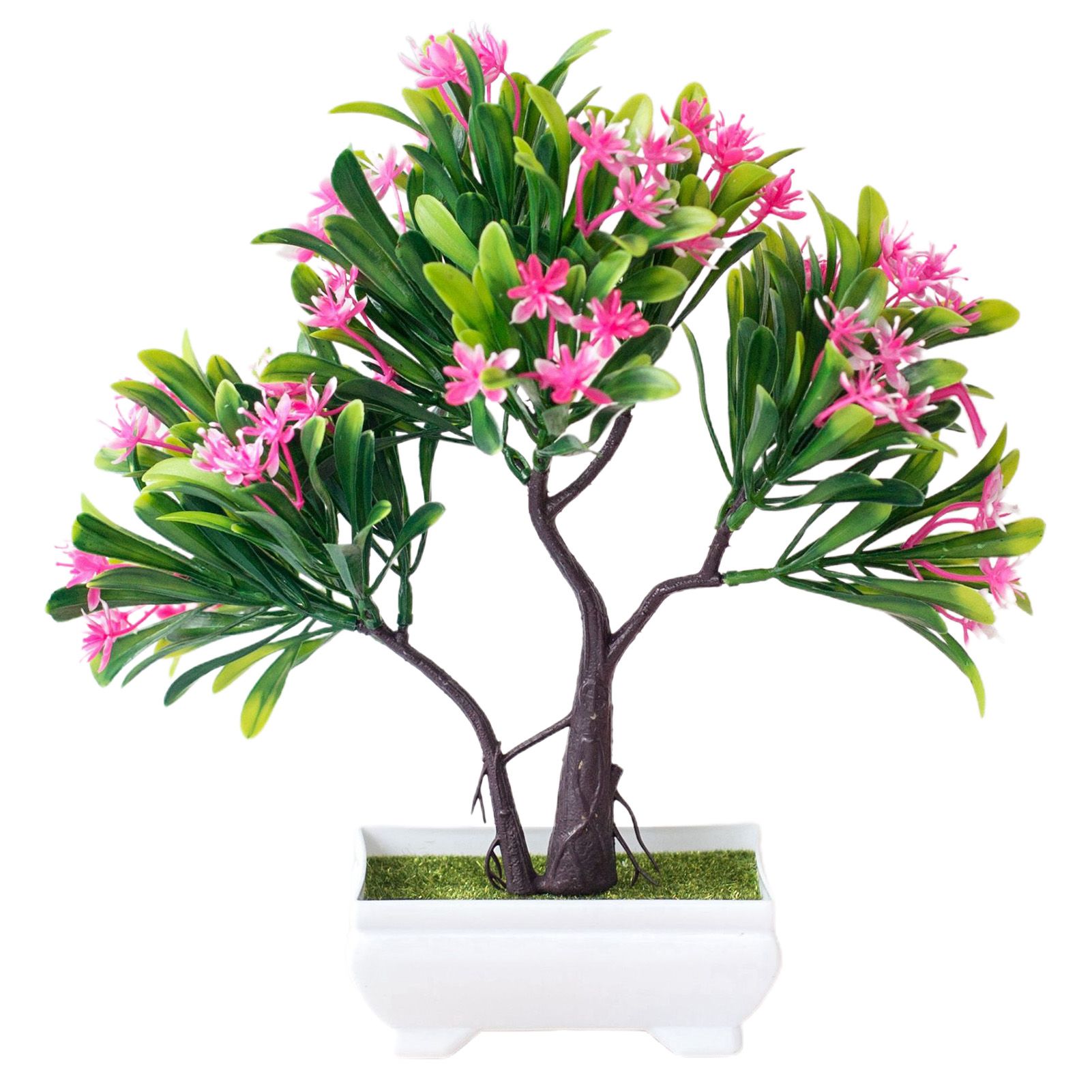 Artificial Bonsai No-watering Beautiful Potted Artificial Flower