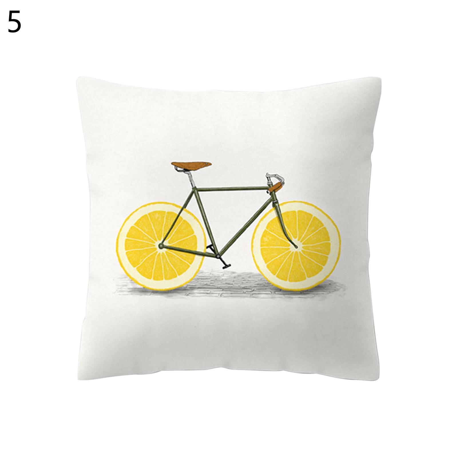 Cushion Case Wrinkle Resistant Decorative Floral Printed lowcase