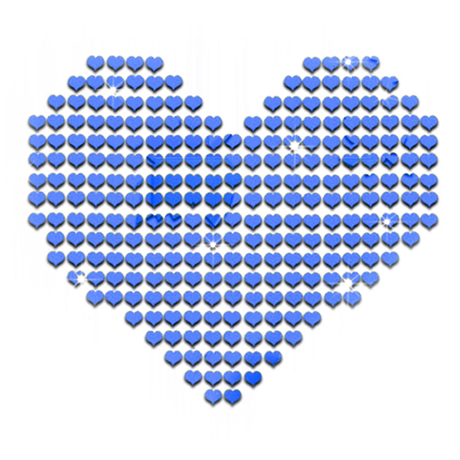 Decorative Stickers Unique Shape   Wall Sticker Love Heart Decorativerror Clings(null)