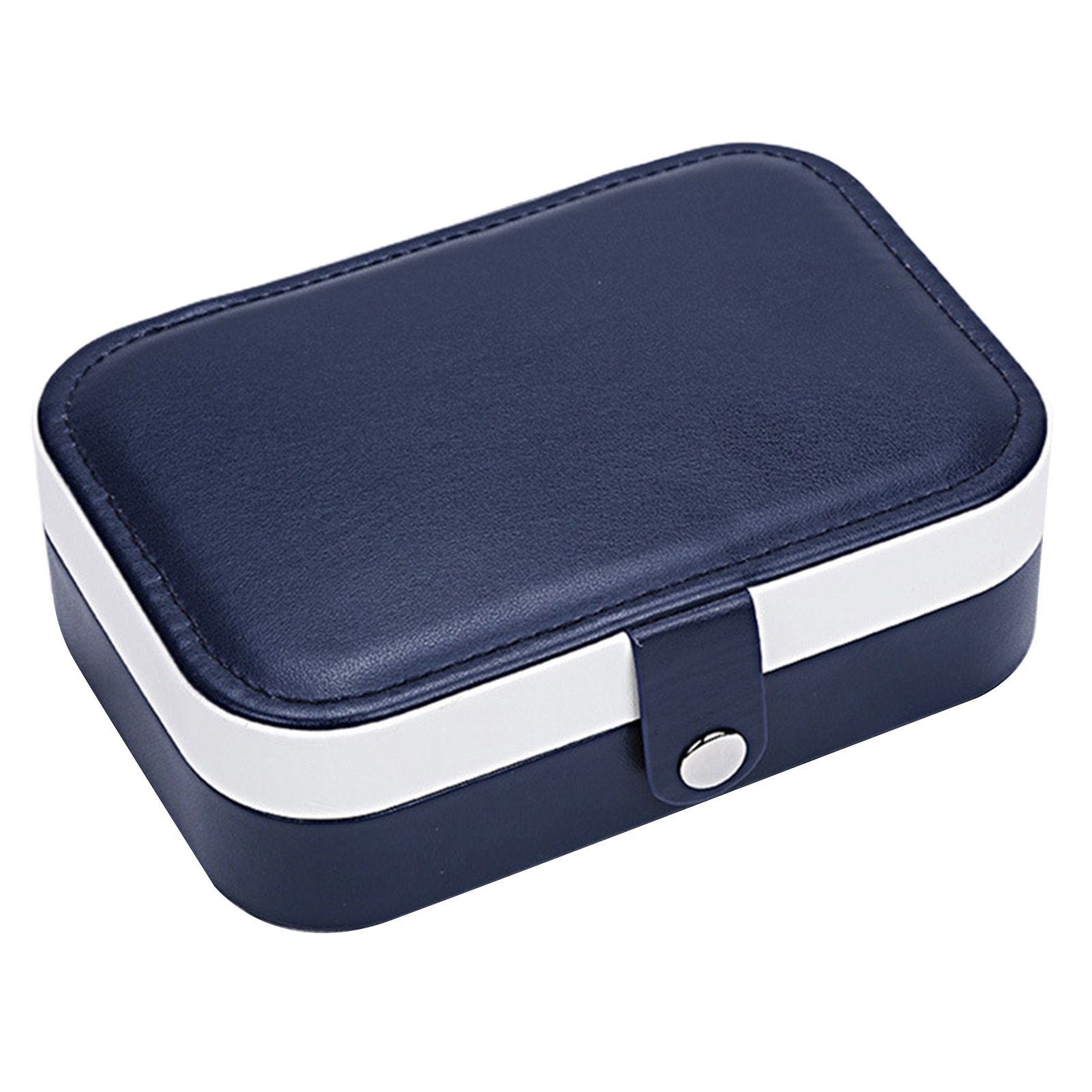 Earring Holder Case Soft Texture Small Multi Slots Ring Bracelet Storage Box