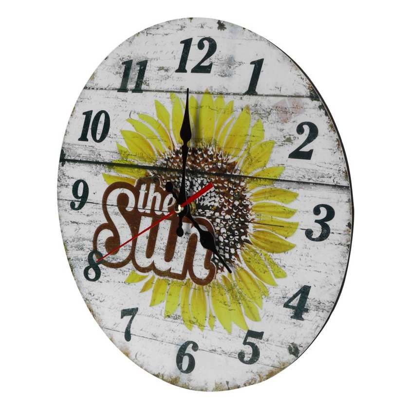 Limeng La 30cm European Style Retro Wall Clock Home Decoration Living Room Hanging