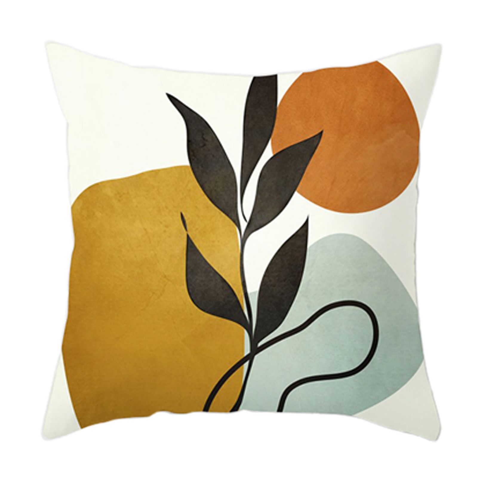 Pillowcases Soft One Side Printing Polyester Fine Workmanship Cushion Cover for Home
