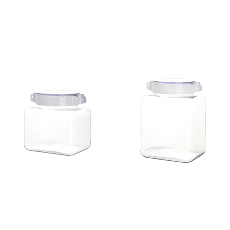 Cereal Dispenser Food Dispensers Storage Containers Kitchen Storage Keeper with Lid,Sealed Cans Kitchen Storage ,2 Pcs