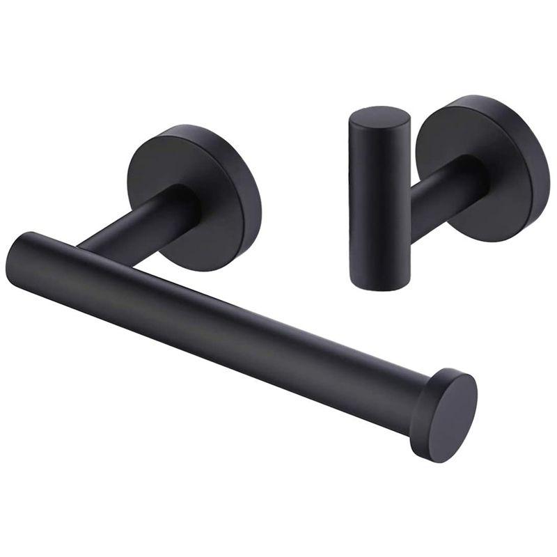 Coat Hooks Toilet Paper Holder Stainless Steel Bathroom Accessories Set Of 2 Cloakroom Hooks Toilet Paper Holder