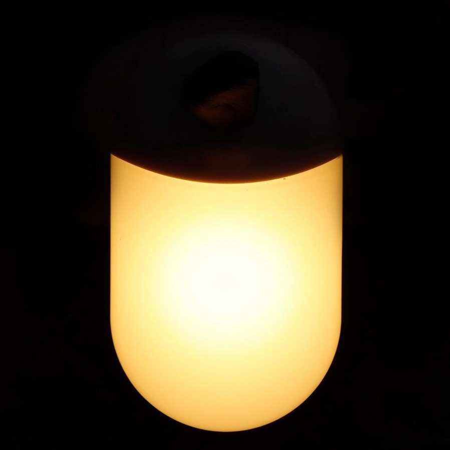 Light Sensor Lamp 2Pcs LED Night Lights Intelligent for Hall Bedroom Garage Corridor US 100-240V