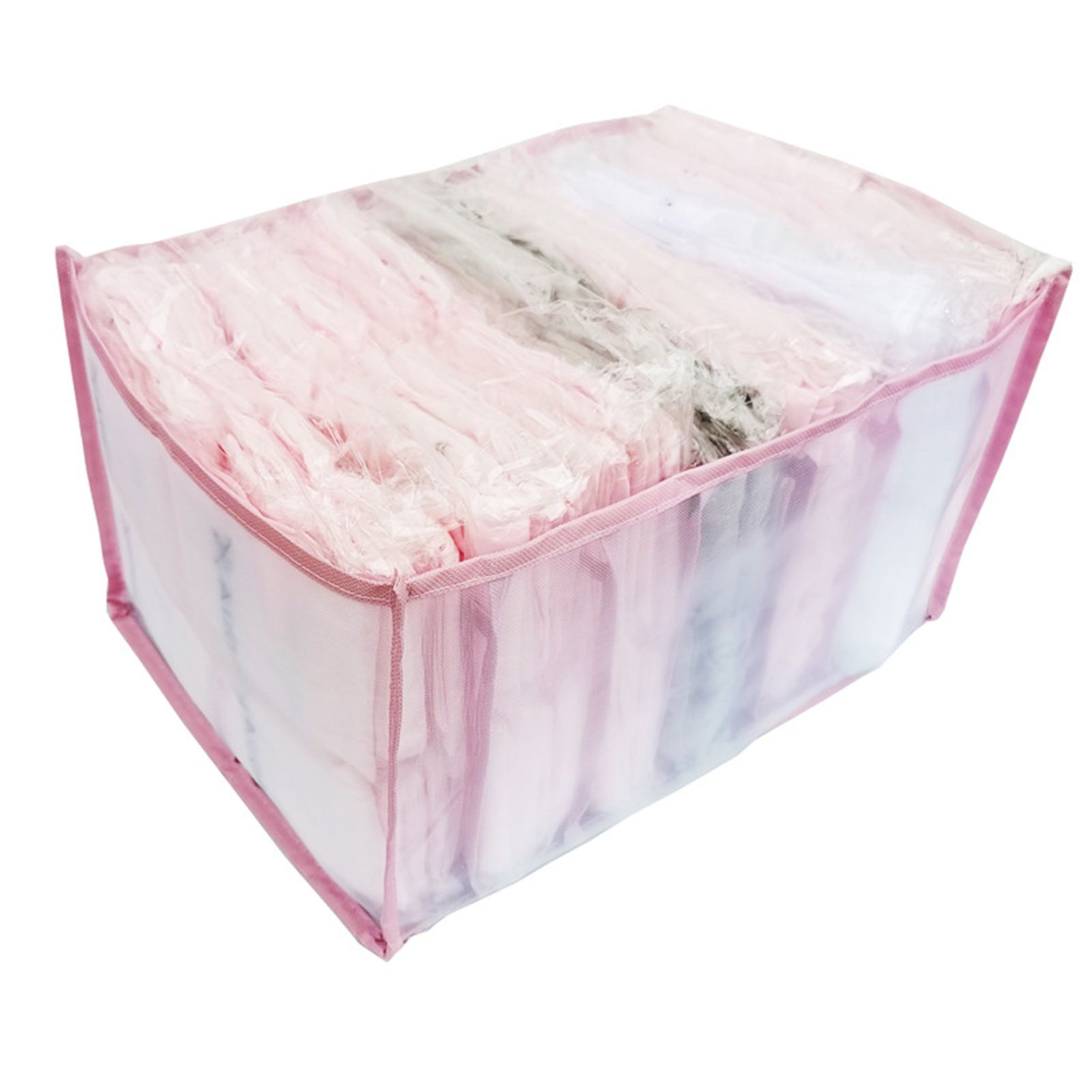 Garment Organizer Box Anti-wear Multi-purpose Visual Surface Clothes Storage Box