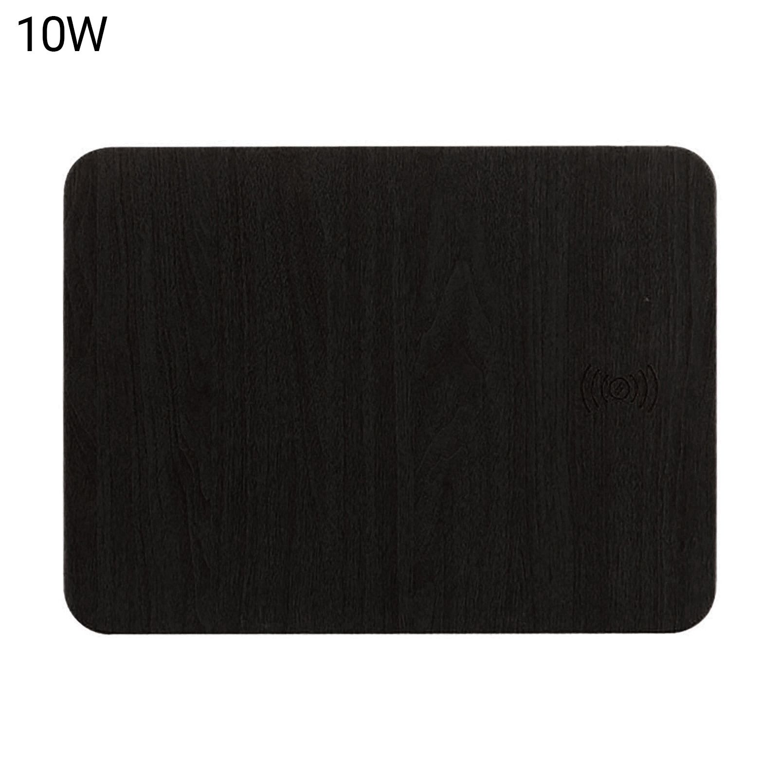 Wireless Charger Mouse Pad Multiple Circuit Protection QI Faux Leather Wireless Charger Mouse Mat