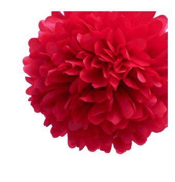 1piece PCs Pompon Tissue Paper Pom Poms Flower Balls For Wedding Decoration Home Room Car Banquet Paper Party Supplies DIY Craft