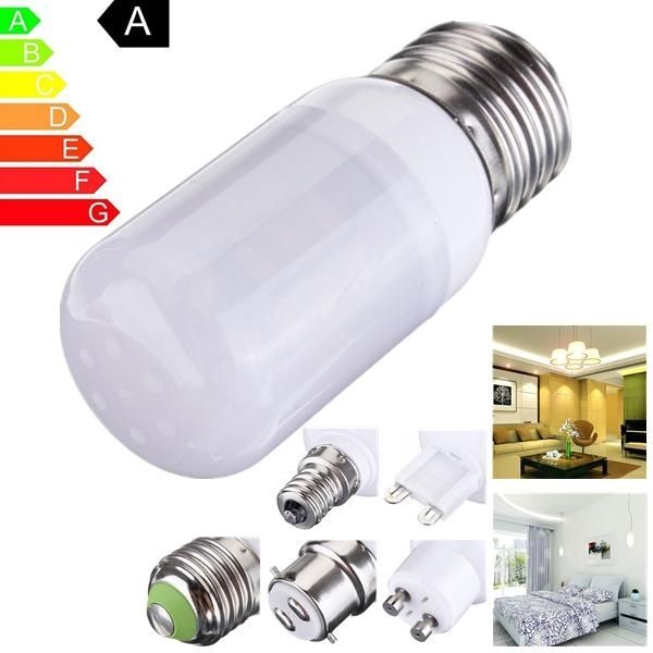 E26 3.5W 5730 27smd milky white cover corn lamp DC24V Warm White 420lm