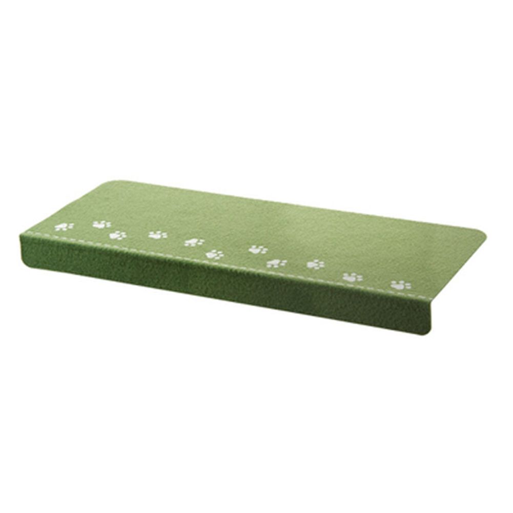 Cute Paw Pattern Luminous Self-adhesive Stairs Step Pad Rug Carpet Non-slip Mat