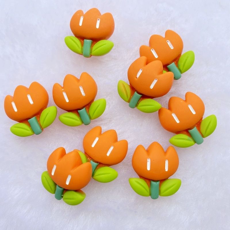 20/ 40Pcs new resin cute cartoon series flat back scrapbook Kawai DIY embellishment  accessories E574