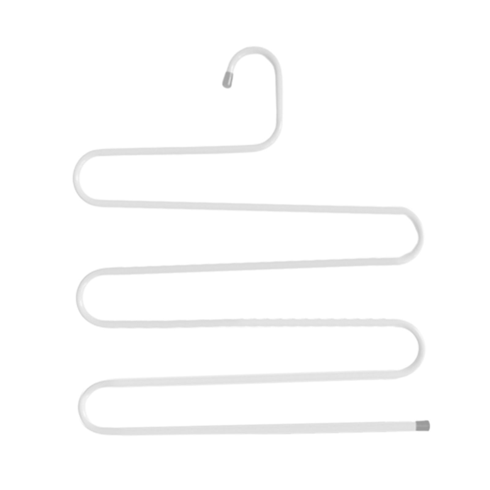 Storage Rack Stainless Steel Multifunction Firm S-Type Layers Trouser Hanger for Closet