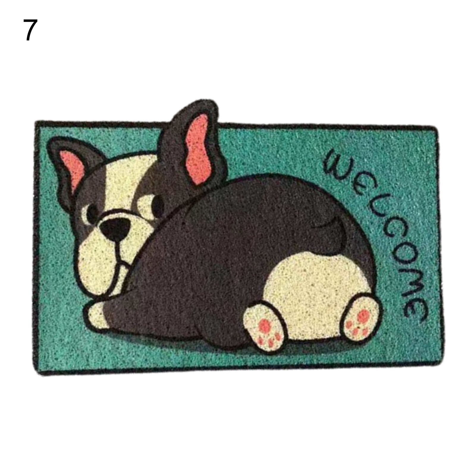 Non-slip Doormat Eye-catching Reusable Animal Printed Non-Slip Floor Rugs for Home
