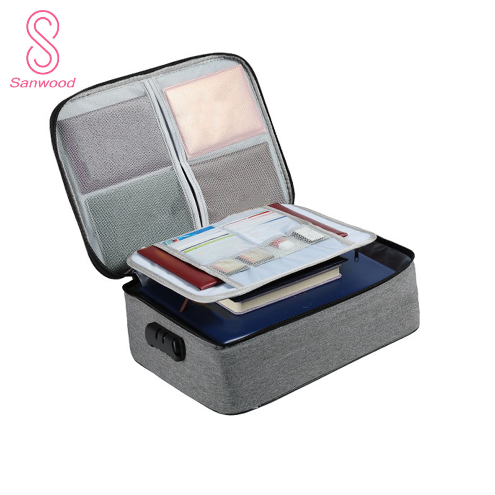 File Organizer Bag Waterproof Outdoor Activities File Storage Bag