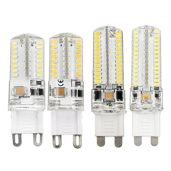 Smuxi G9 LED Lamp 3W Mini LED Bulb AC 110V SMD3014 Corn Light Bulb Chandelier Lighting Replace Halogen Lamps Warm White