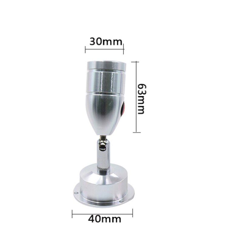 1W 3W LED Hose Wall Lamp Flexible Hotel Bedside Reading Wall Light Modern Fashion Book Lights Aluminum LED Bulb AC85-265V