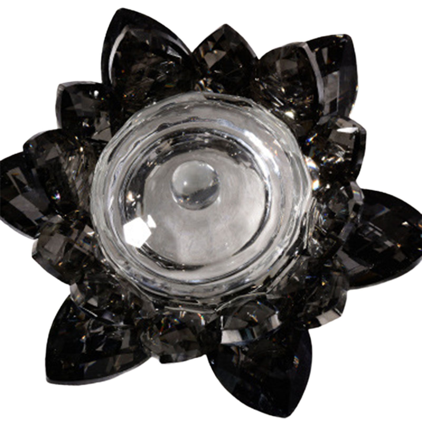 Nail Art Cup Lotus Shape Lotus Flower Figurines Home Wedding Party Decor
