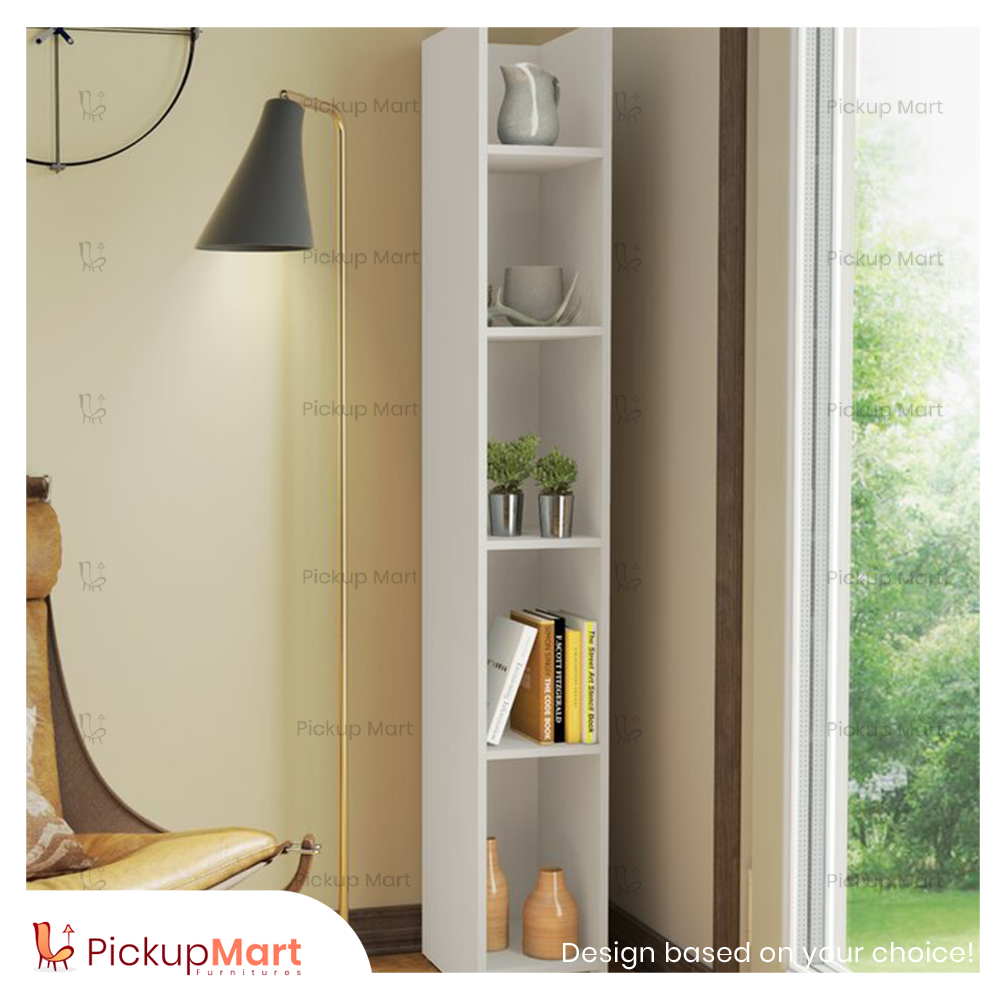 Laminated Board Book Shelf | Showpiece Rack | Living Room furniture | BS - 29