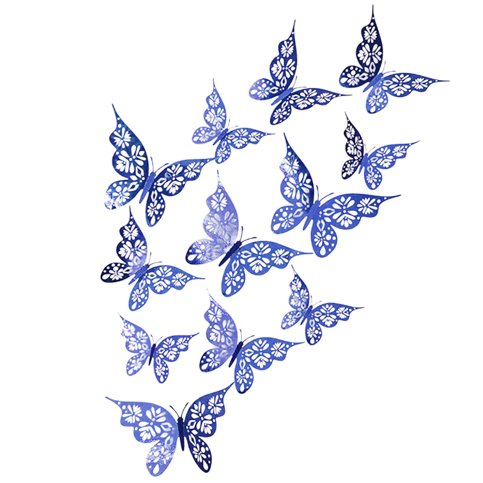 Art Wall Decals Moisture Resistance Butterfly Shape Wall Decor