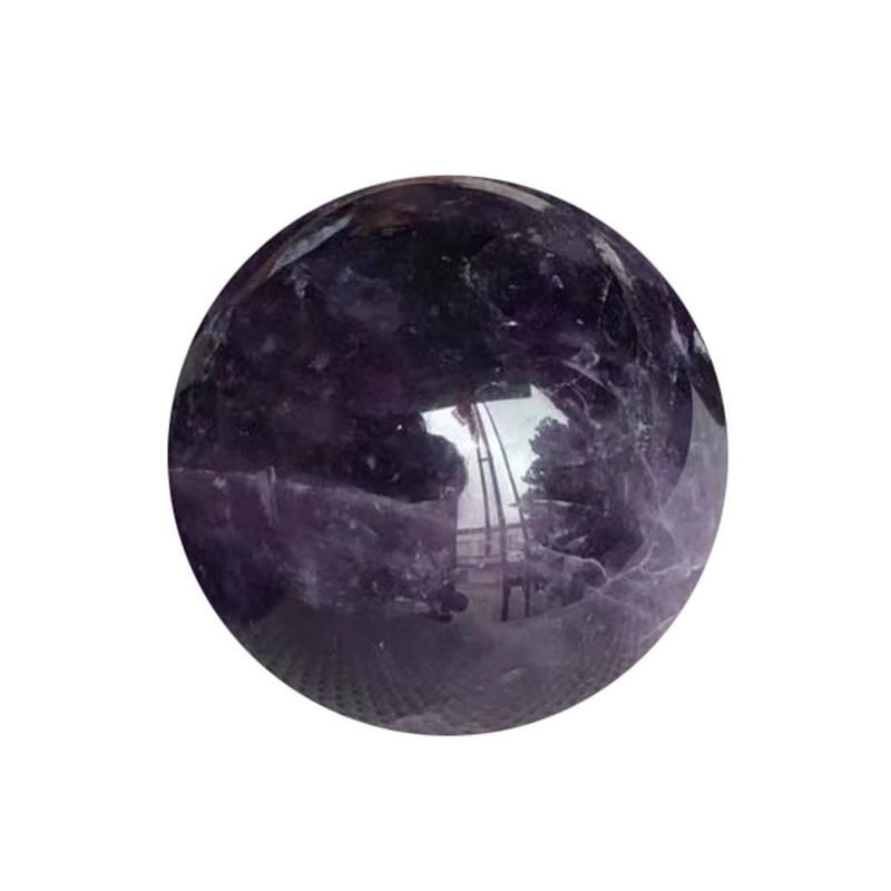 1Pc Healing Purple Stone Natural Amethyst Quartz Sphere Gift Collection For Home Ball Decoration Crystal Pretty P7K8