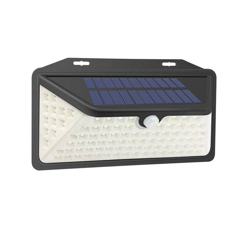 JAERBEE 102 LED Solar Light Human Body Sensor Solar Lamp IP65 Outdoor Light Automatic Adjust Brightness Garden Street Light