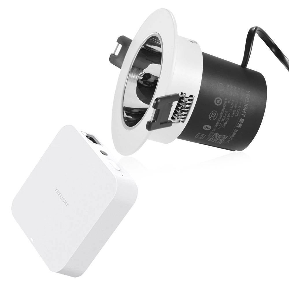 Yeelight Smart Downlight M2 Bluetooth Control 2700K-6500K Led Bulbs with Mesh Gateway for Apple Homekit Mi Home App Mesh