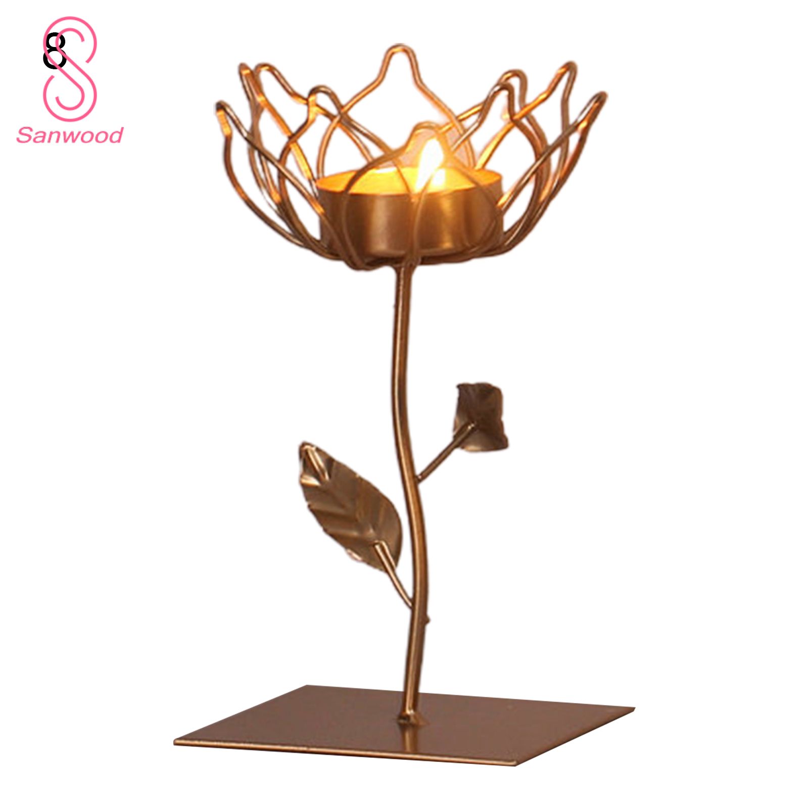 Candlelight Stand Decorative Nordic Style Simple Candlelight Stand