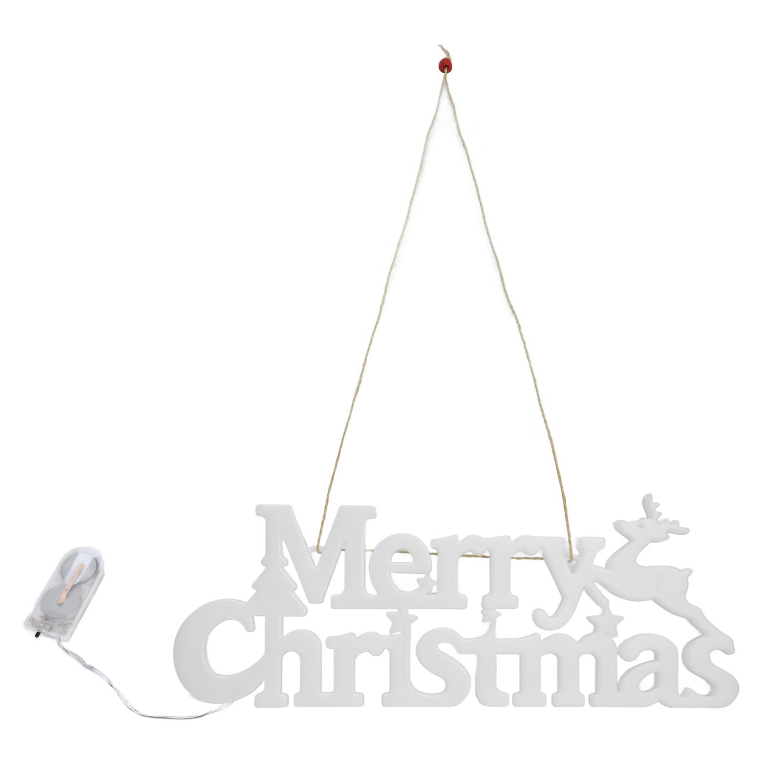 Christmas Letters Light Multipurpose Powered Hanging Lamp For