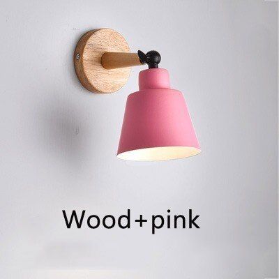 Nordic Modern Simple Bedroom Wall Lamp Indoor Decoration Light Wall Lights For Home E27 110V/220V