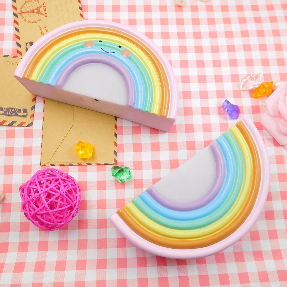 Rainbow Shape Children Bedroom Decoration LED Night Light Feeding Night Lamp