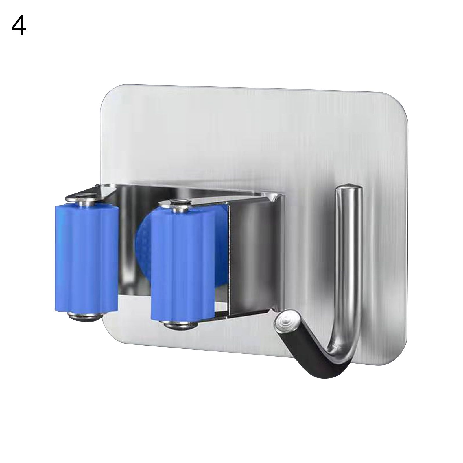 Mop Holder Hook Easy to Install Stable Solid Mop Holder Hook