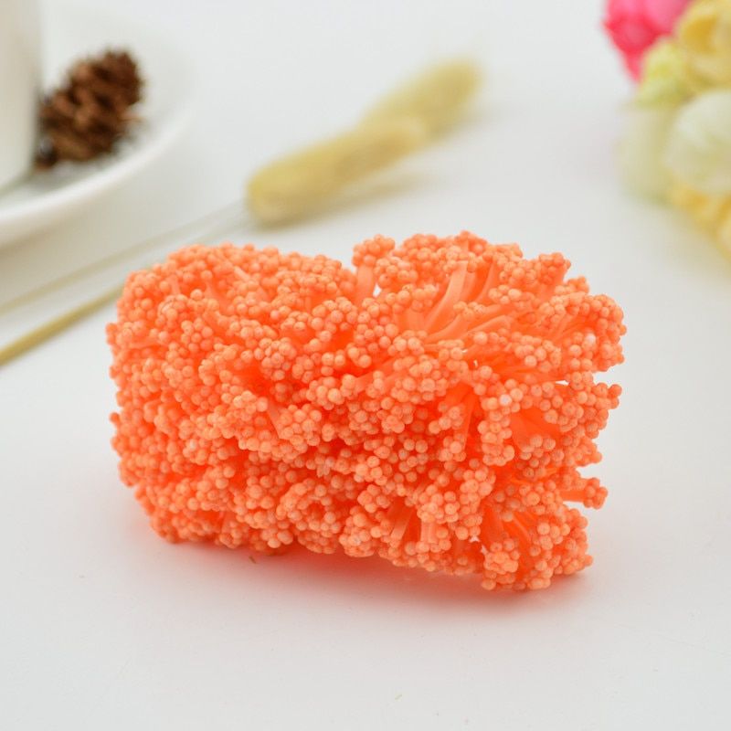 12 Pieces Mini PE Foam Pompom Artificial Flowers For Wedding Box Handmade Decoration accessories DIY Pompom Wreath Fake flowers