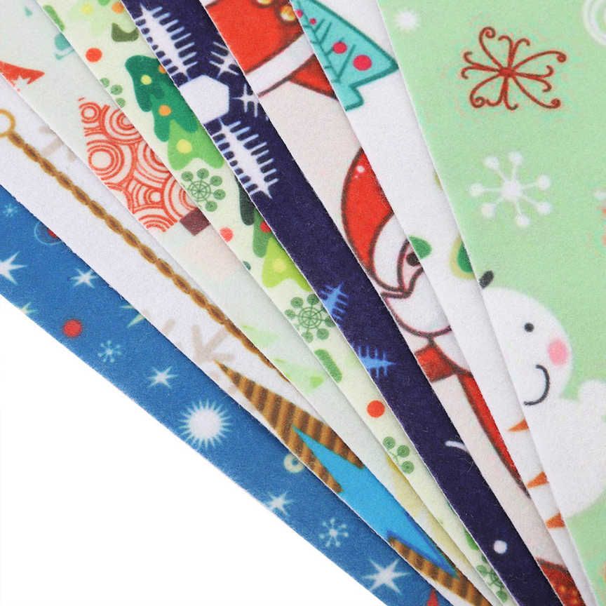 Non-woven Sheets 8Pcs Mixed Color Soft Felt Fabric DIY Sewing Doll Craft Squares Decoration