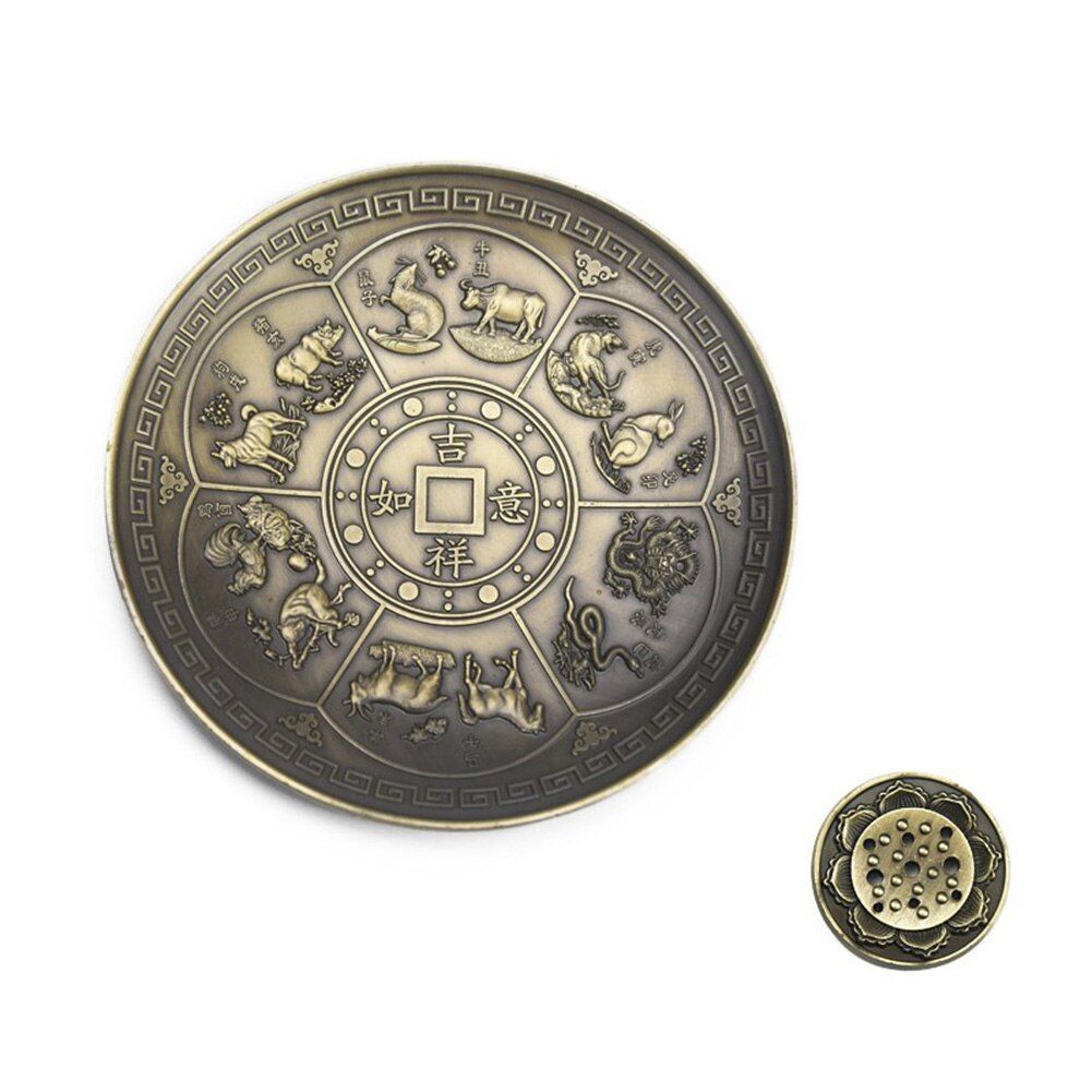 Incense Holder Animal Engraved Incense Burners Holder Censer Stand Home Office Decoration FPing