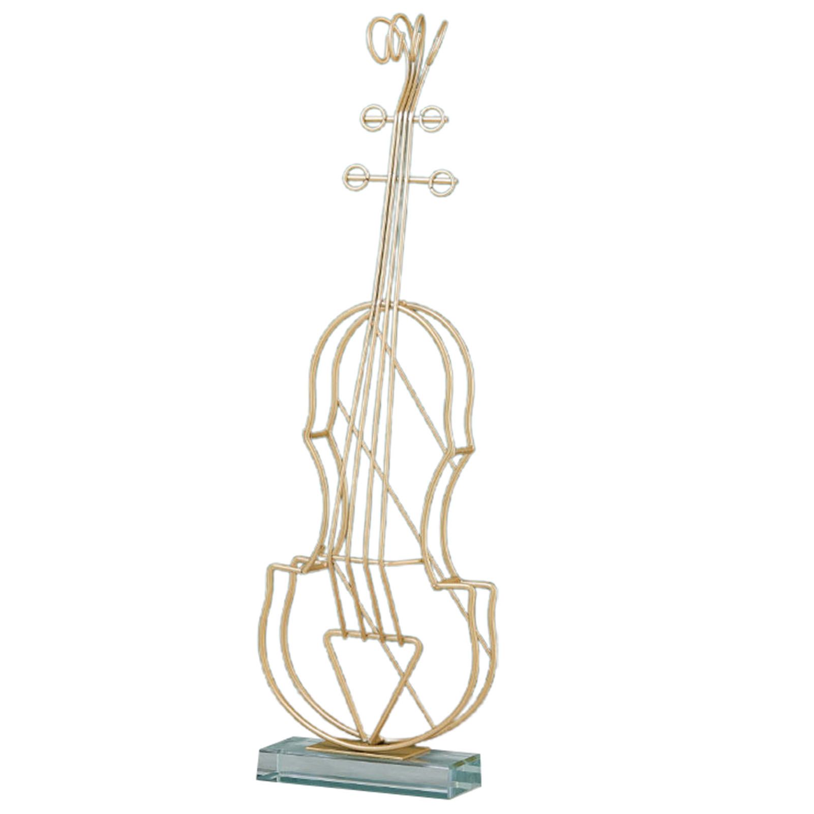 Musical Statue Eye-catching en Instrument Violin Statue Ornament
