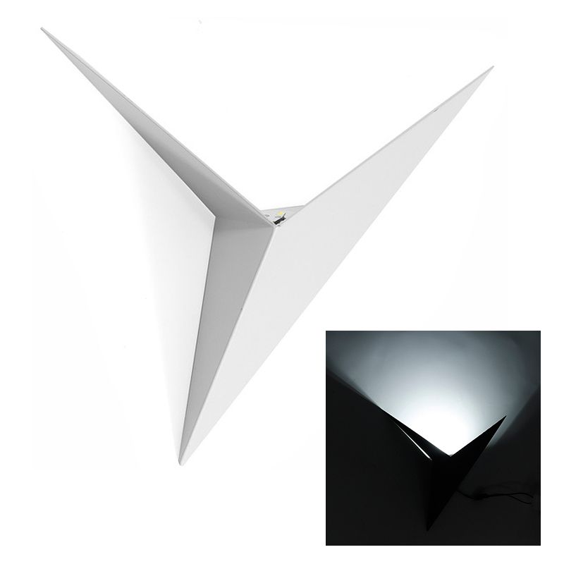 3W LED Wall Lamps with Nordic Style ,Minimalist Indoor Wall Lights Living Room Lights Simple Lighting White(Cooling)