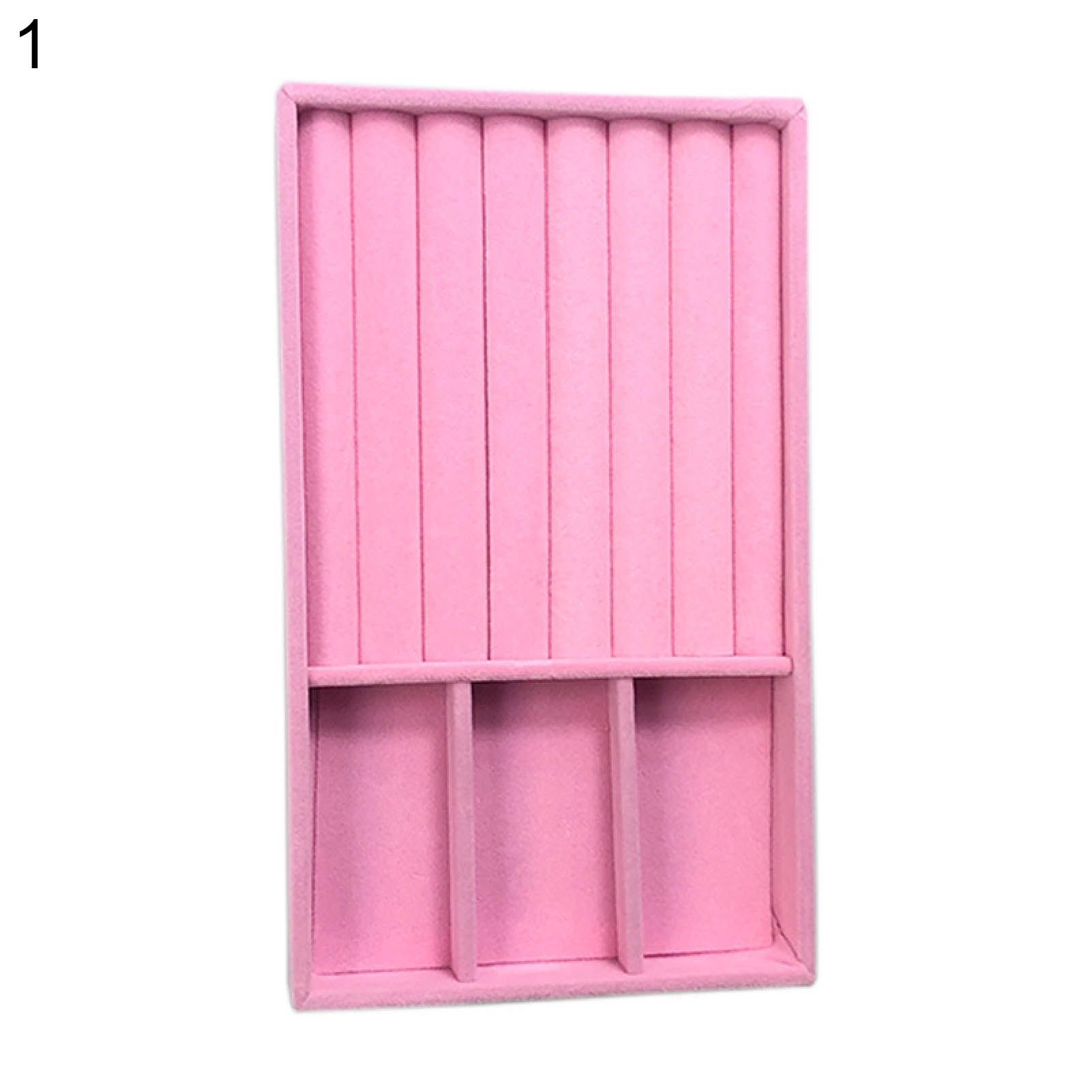Jewelry Storage Box Durable Prtical Adjusle Grid Jewelry Organizer Tray