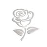 Fashion Rose Flower Car Vehicle Light Lamp Brow Decor Rearviewrror Sticker