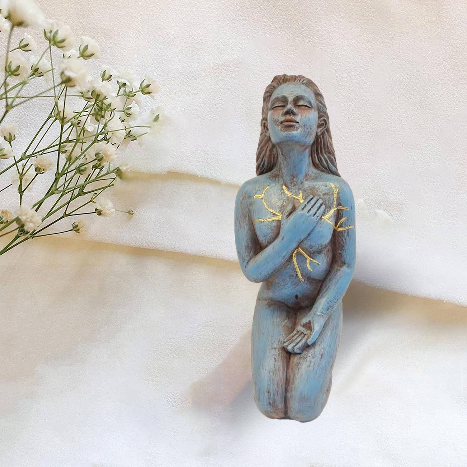 New Healing Goddess Hope to Harvest Home Resin Decorative Ornaments