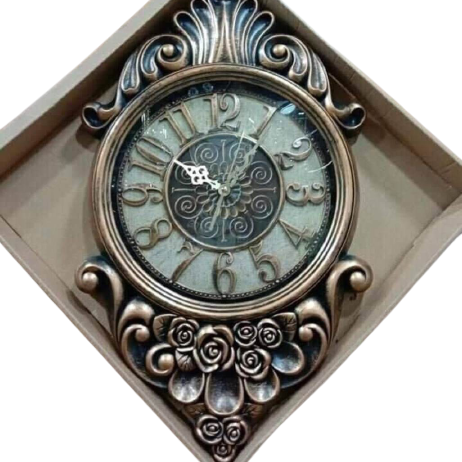 Beautiful Home Decorative Fiber Made Wall Clock