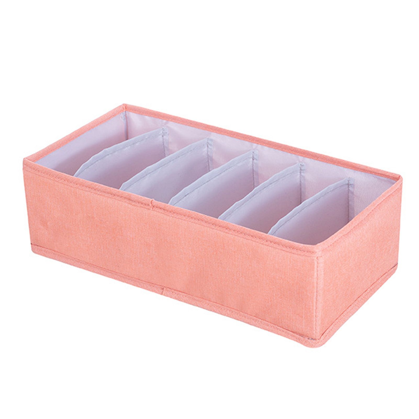 OIMG Bra Storage Case No Odor Pantie Tie Underwear Lid Multi-Grids Drawer Organizer