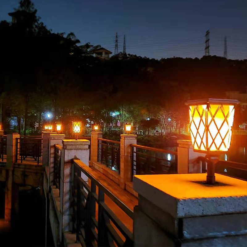 Only 1PC Solar Garden LED Light RGB Colorful Landscape Lightingp Outdoor Waterproof with Spiked Stand Lawn Decorative