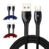 Braided 5A Super Fast Charge Type-C Charg Cable Data Sync Cord for Huawei