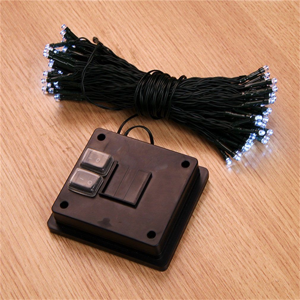 Solar String Fairy Lights Amorphous Silicon Panel Garden Xmas Decorative Light