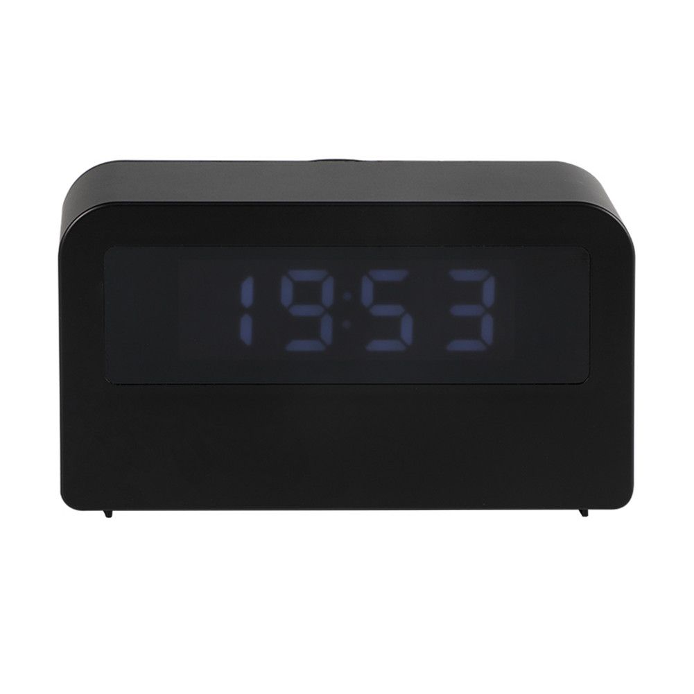 Time light alarm clock creative home night light colorful gradient small clock with waterproofness