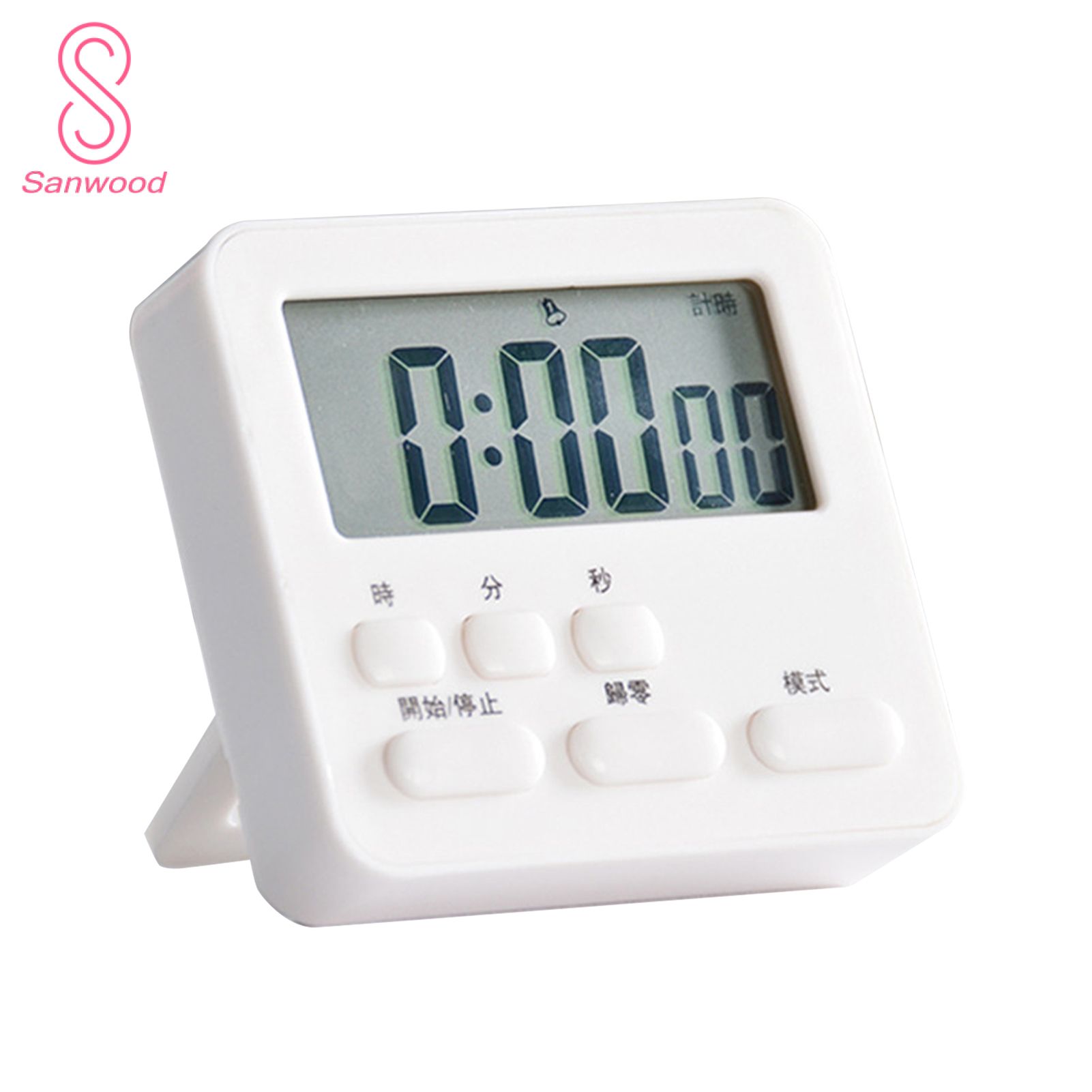 Alarm Clock Multi-use Accurate Plastic Student Alarm Clock for Home