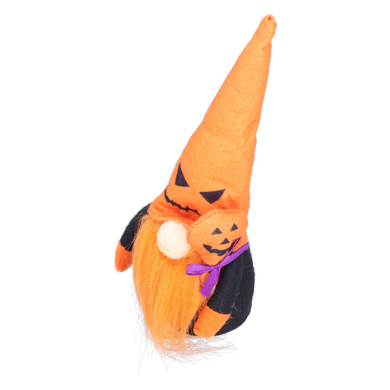 Pumpkin Halloween Doll 24x11cm Faceless Exquisite Flannel for Indoor Outdoor Parties Festival Decoration
